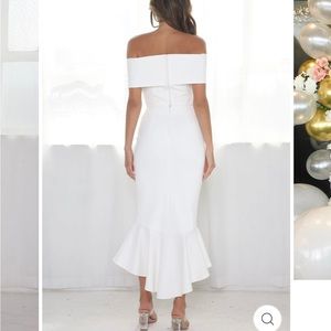 Jaus white dress